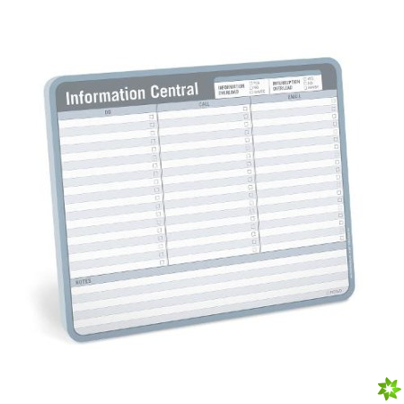 Knock Knock Information Central Paper Mousepad (Blue/Gray)