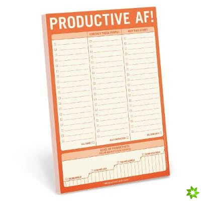 Knock Knock Productive AF! Pad