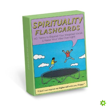 Knock Knock Spirituality Flashcards Deck, 40 Cards