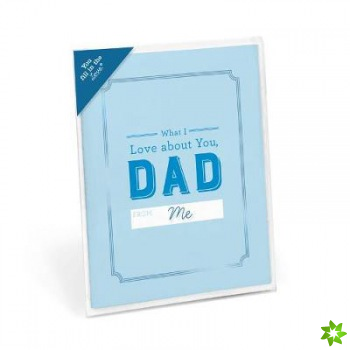 Knock Knock What I Love About Dad Fill in the Love Card Booklet