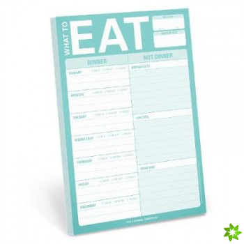 Knock Knock What to Eat Pad (Mint Green)