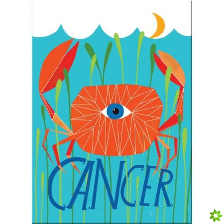 Lisa Congdon for Em & Friends Cancer Zodiac Magnet