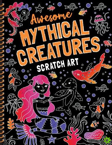 Mythical Creatures Scratch Art