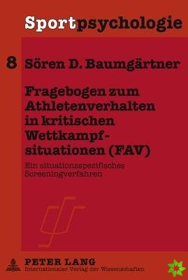 Fragebogen Zum Athletenverhalten in Kritischen Wettkampfsituationen (Fav)