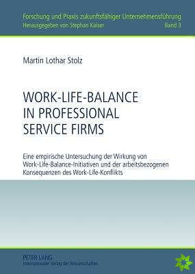 Work-Life-Balance in Professional Service Firms