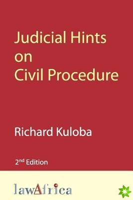Judicial Hints on Civil Procedure