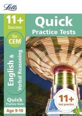 11+ Verbal Reasoning Quick Practice Tests Age 9-10 (Year 5)