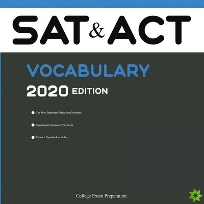 SAT TEST AND ACT TEST VOCABULARY 2020 ED