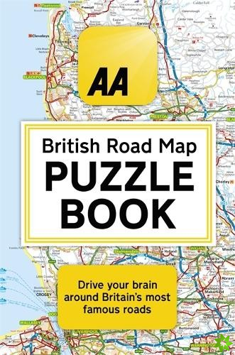 AA British Road Map Puzzle Book