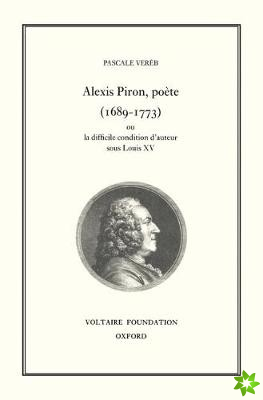 Alexis Piron, Poete (1689-1773)