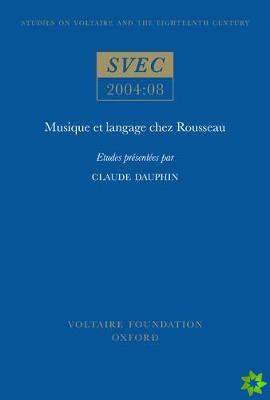 Musique et langage chez Rousseau