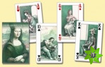 Leonardo Da Vinci Playing Cards