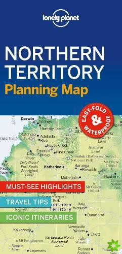 Lonely Planet Northern Territory Planning Map