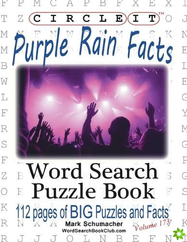 Circle It, Purple Rain Facts, Word Search, Puzzle Book