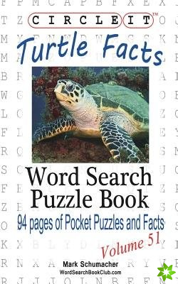 Circle It, Turtle Facts, Word Search, Puzzle Book