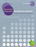 Essential Business Vocabulary Builder Students Book Pack