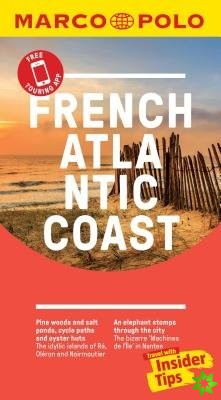 French Atlantic Coast Marco Polo Pocket Travel Guide - with pull out map