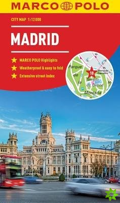 Madrid Marco Polo City Map