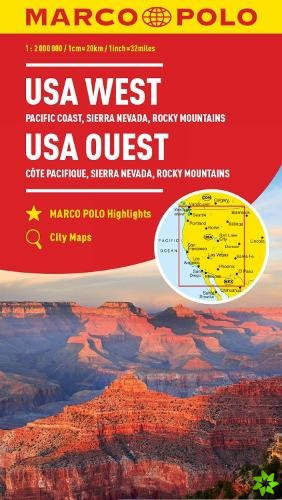 USA West Marco Polo Map
