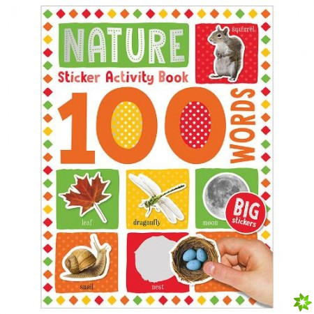 100 Nature Words Sticker Activity