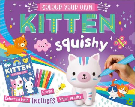 Colour Your Own Colour Your Own Kitten Squishy
