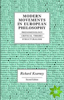 Modern Movements in European Philosophy