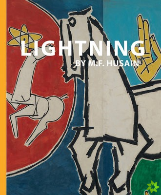Lightning by M.F. Husain