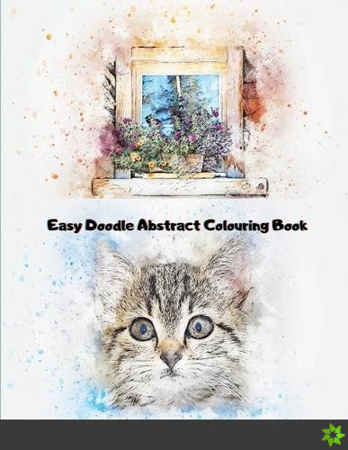 Easy Doodle Abstract Colouring Book