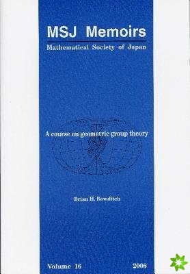 Course On Geometric Group Theory, A