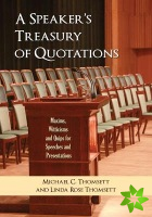 Speaker's Treasury of Quotations