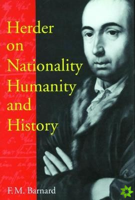Herder on Nationality, Humanity, and History
