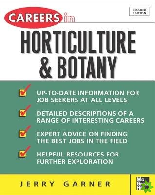 Careers in Horticulture and Botany