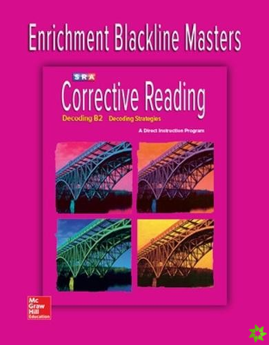 Corrective Reading Decoding Level B2, Enrichment Blackline Master
