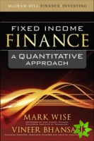 Fixed Income Finance: A Quantitative Approach
