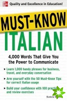 Must-Know Italian