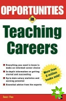 Opportunities in Teaching Careers