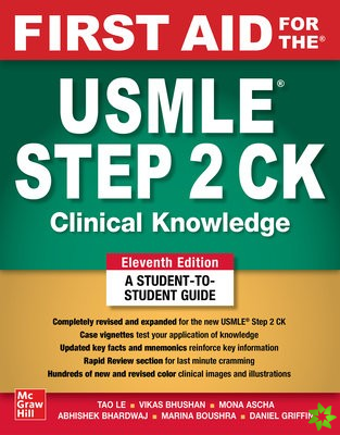 First Aid for the USMLE Step 2 CK, Eleventh Edition