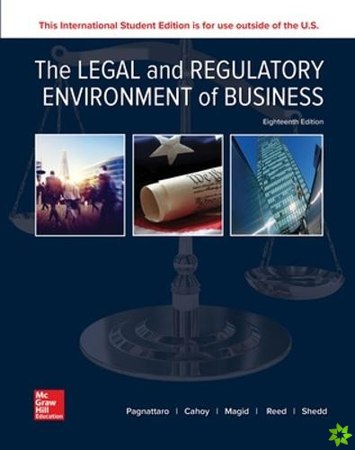 ISE The Legal and Regulatory Environment of Business