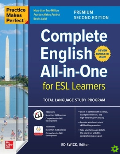 Practice Makes Perfect: Complete English All-in-One for ESL Learners, Premium Second Edition