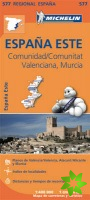 Comunidad Valenciana, Murcia - Michelin Regional Map 577