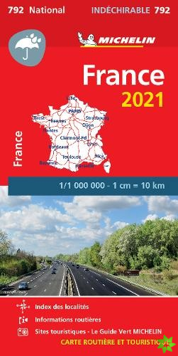 France 2021  High Resistance National Map 792