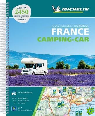 France Camping Car Atlas (A4 spiral)