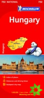 Hungary - Michelin National Map 732