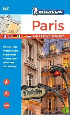 Paris par arrondissement - Michelin City Plan 062