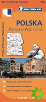 Poland North East - Michelin Regional Map 555
