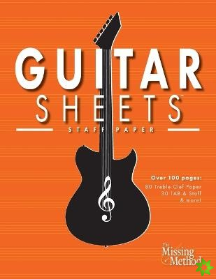 Guitar Sheets Staff Paper