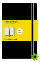 Moleskine Soft Extra Large Squared Notebook Black