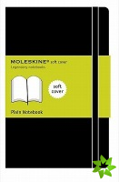 Moleskine Soft Large Plain Notebook Black