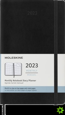 MOLESKINE 2023 12MONTH MONTHLY LARGE SOF