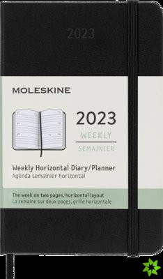 MOLESKINE 2023 12MONTH WEEKLY HORIZONTAL